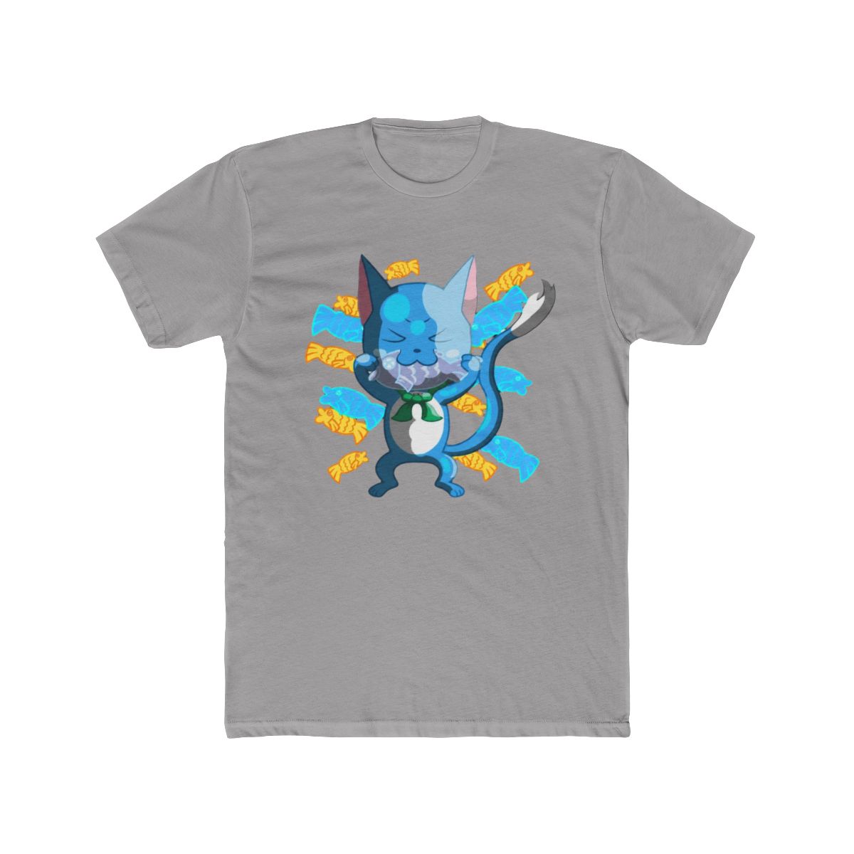 Happy Fish T Shirt | Fairy Tail - alternate angle 2, merchandise