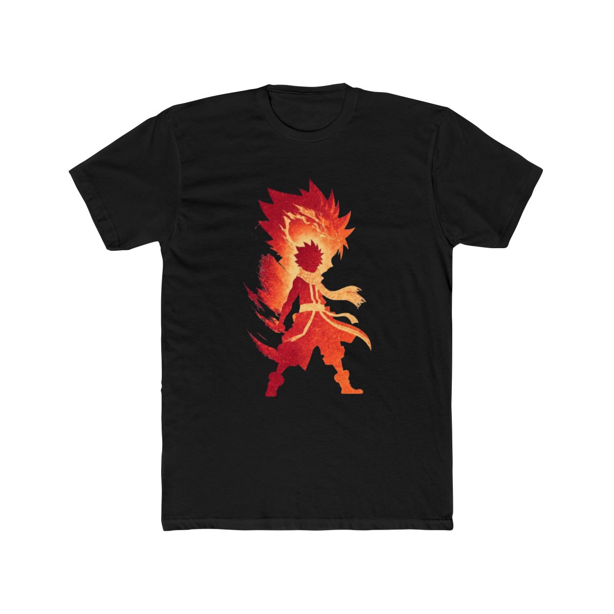 Natsu - Anime Fan Art | Fairy Tail T Shirt - alternate angle 4, merchandise