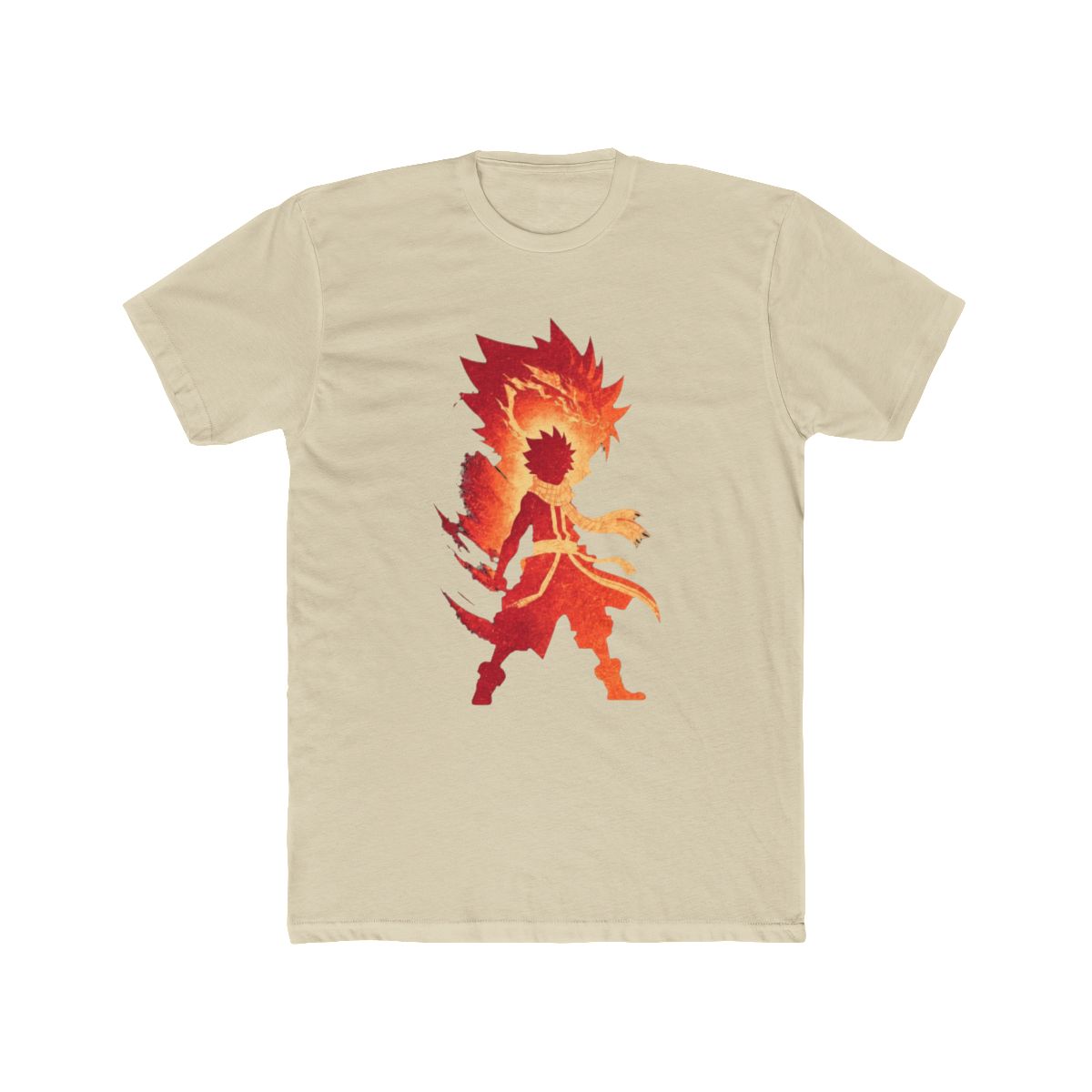 Natsu - Anime Fan Art | Fairy Tail T Shirt - alternate angle 5, merchandise