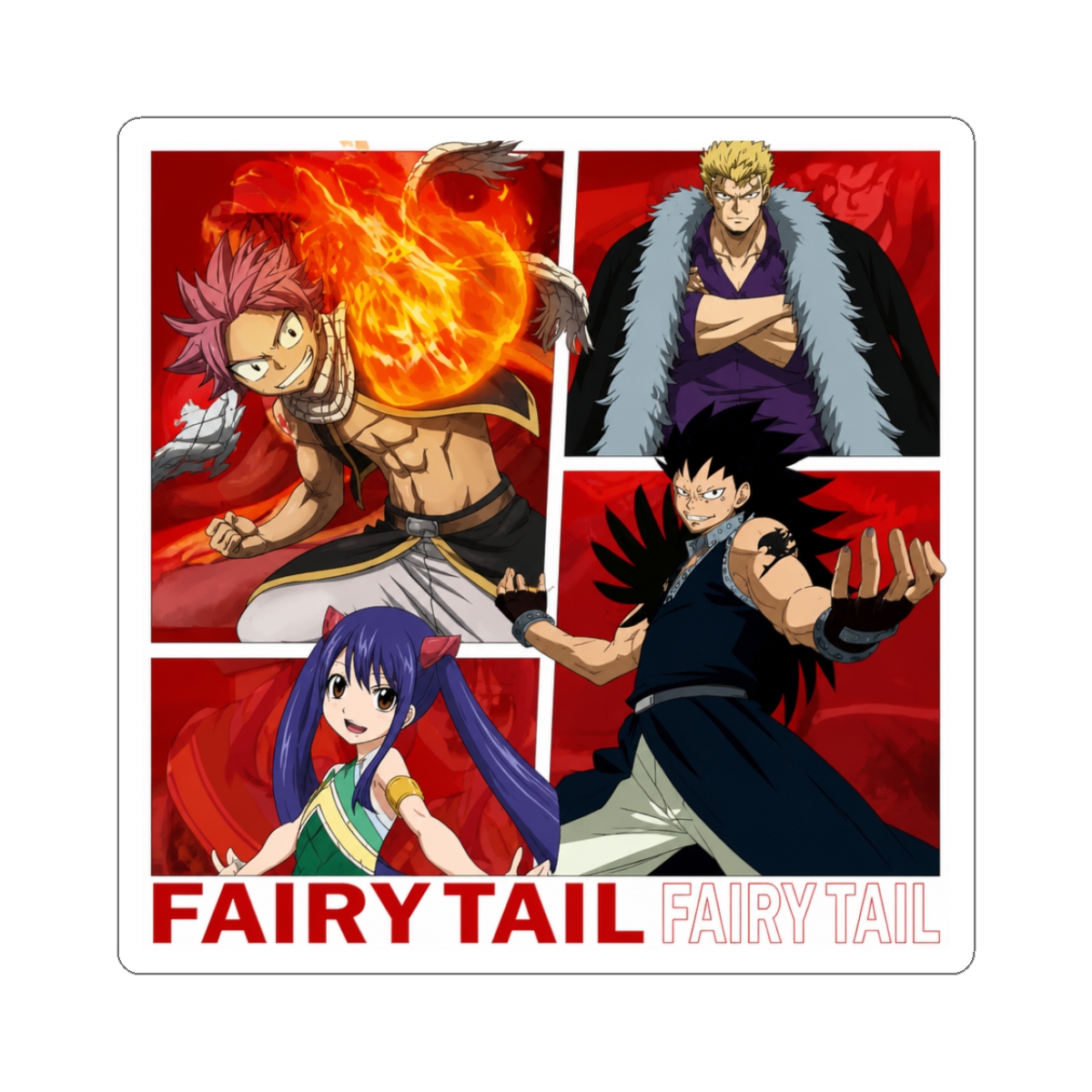 Fairy Tail Sticker - Official Stickers merchandise