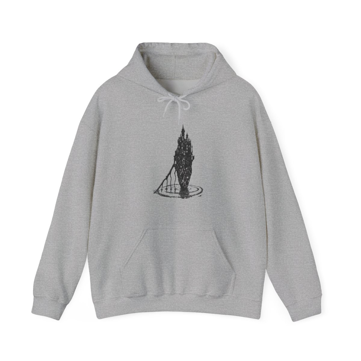 Vintage Fairy tail Castle sea - Official Hoodies merchandise
