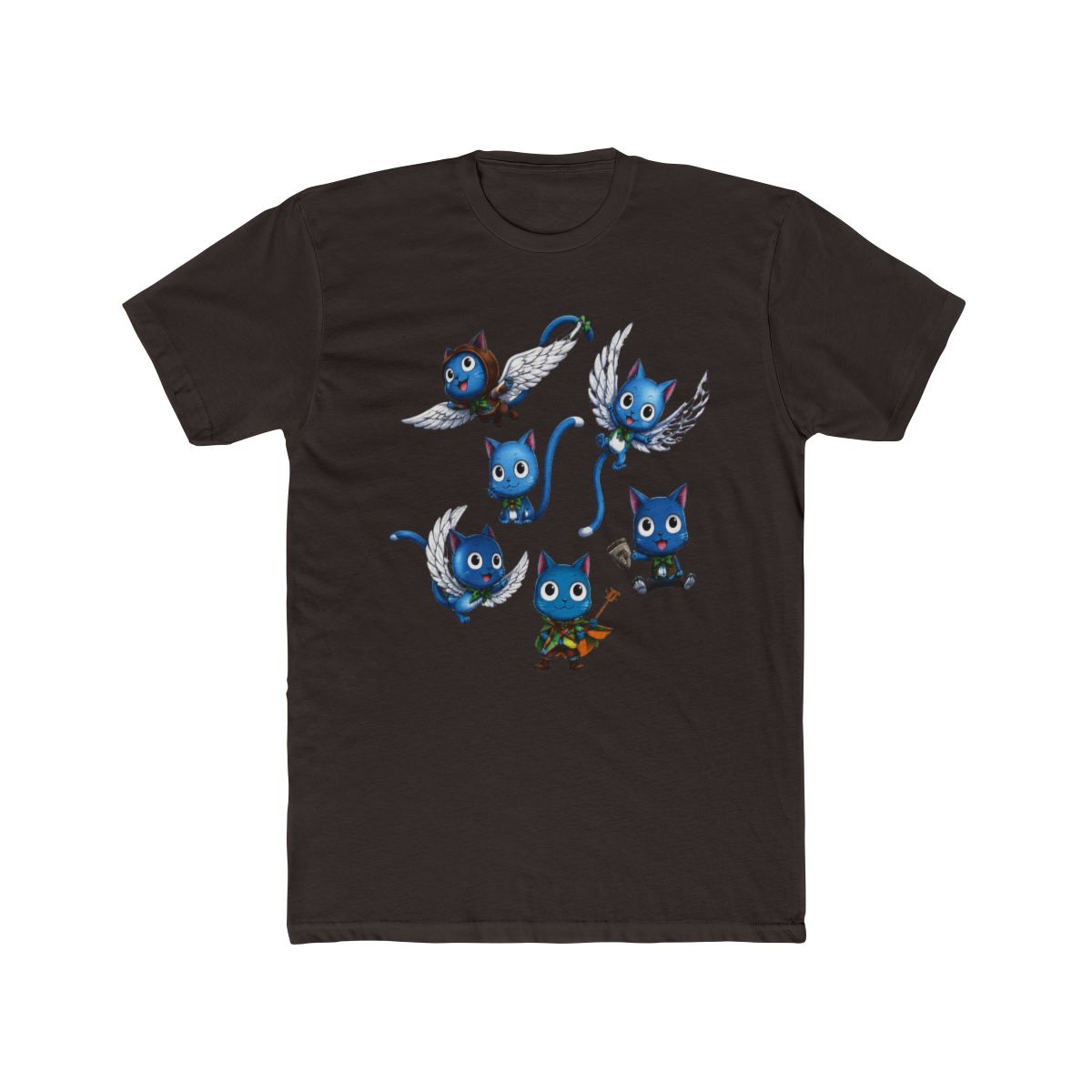 Fairy Tail Happy Toss T Shirt - alternate angle 2, merchandise