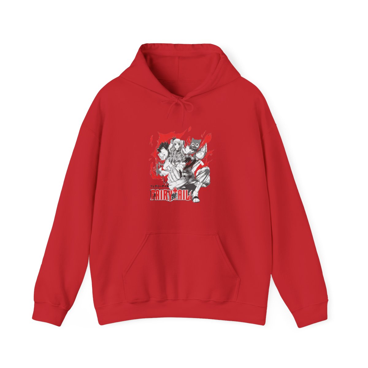 Fairy Tail Blaze Group Mineral Wash Hoodie - alternate angle 2, merchandise
