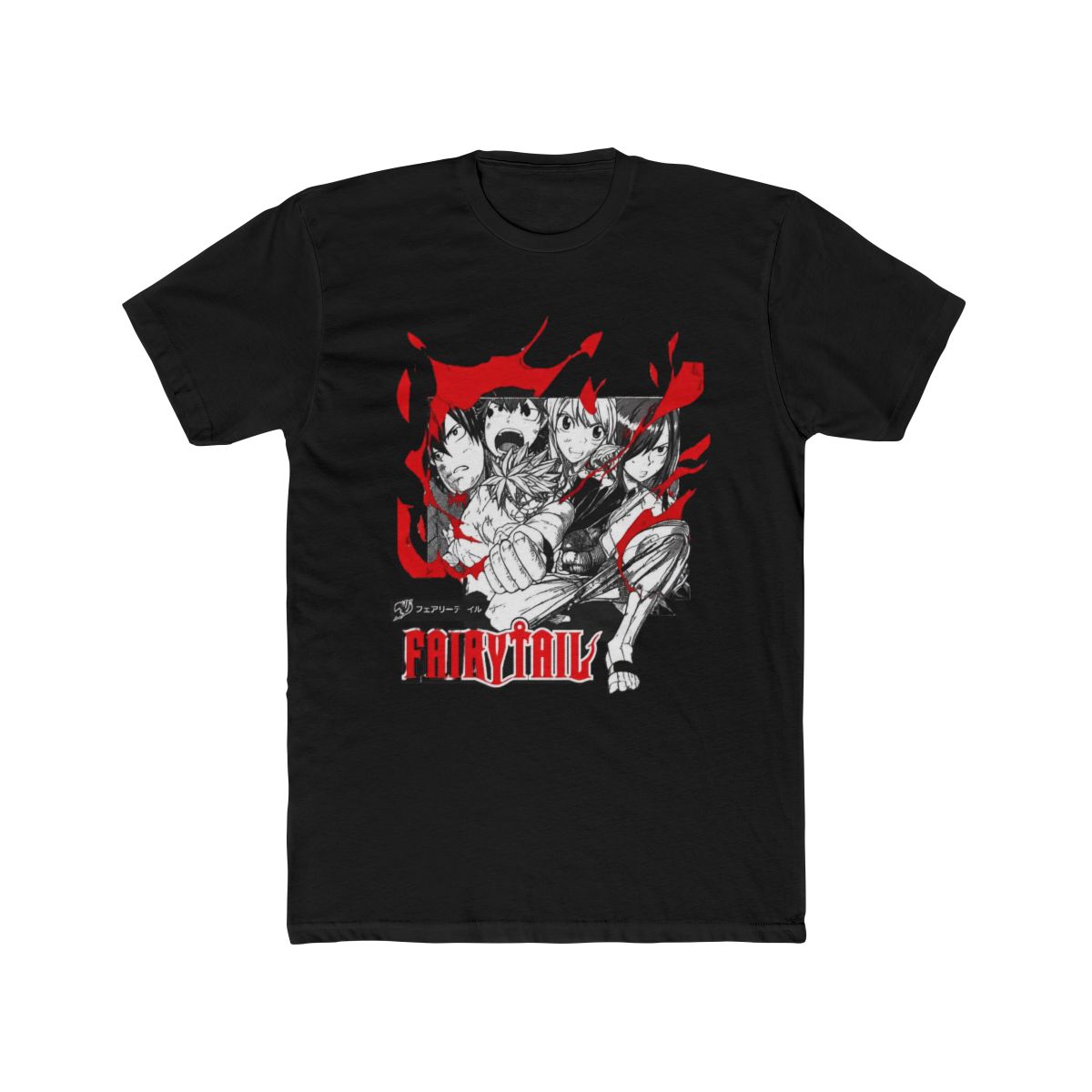 Fairy Tail Fairytail Blaze Girls T Shirt - alternate angle 3, merchandise