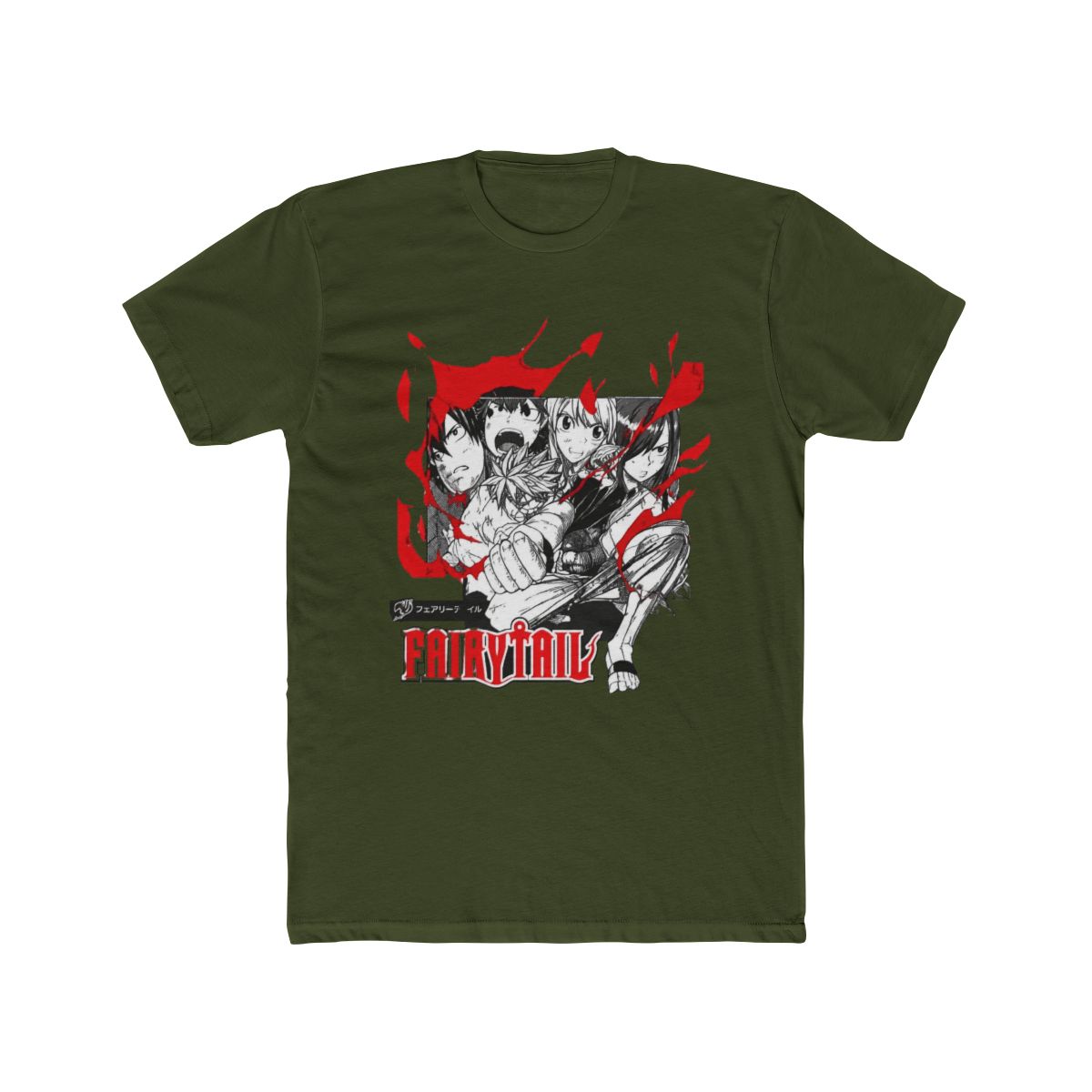Fairy Tail Fairytail Blaze Girls T Shirt - alternate angle 5, merchandise