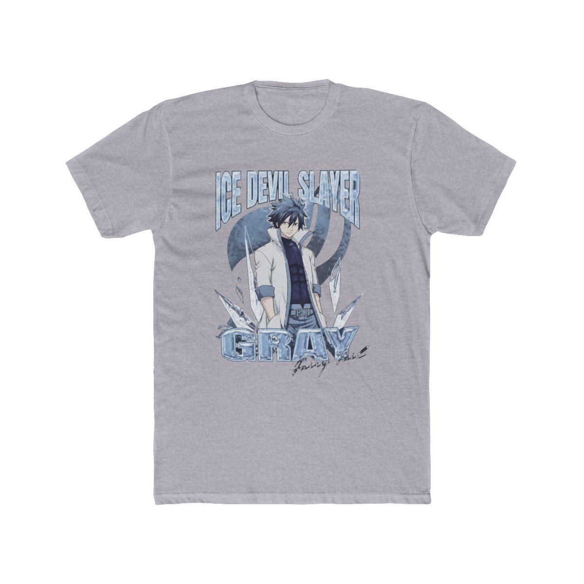 Fairy Tail Gray Ice Devil Slayer Girls T Shirt