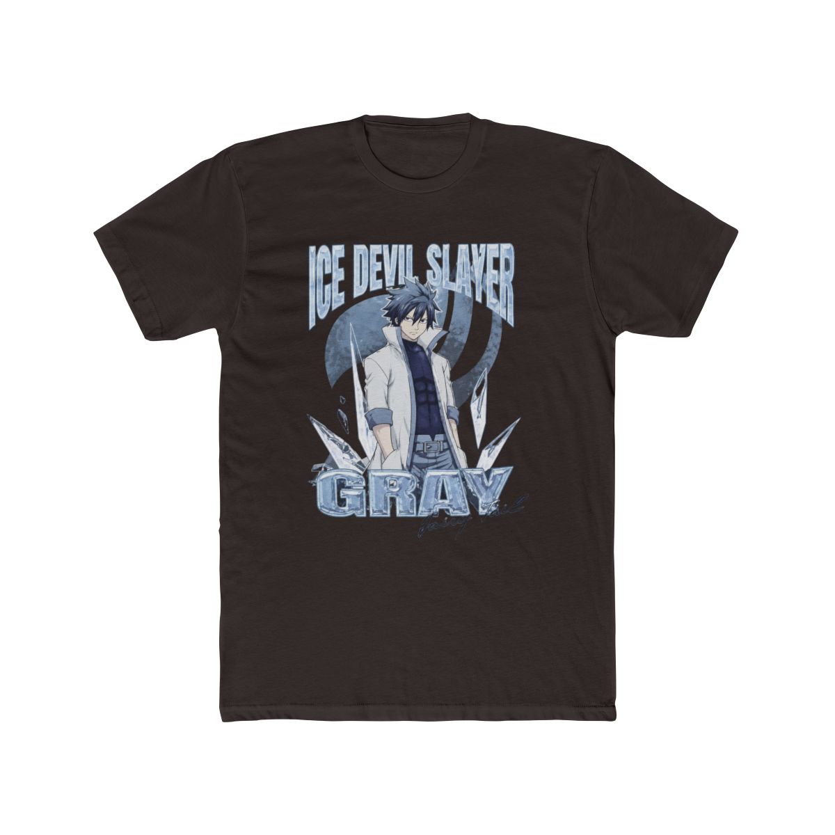 Fairy Tail Gray Ice Devil Slayer Girls T Shirt - alternate angle 2, merchandise