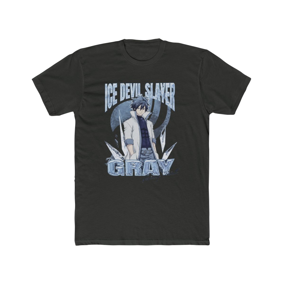 Fairy Tail Gray Ice Devil Slayer Girls T Shirt - alternate angle 5, merchandise