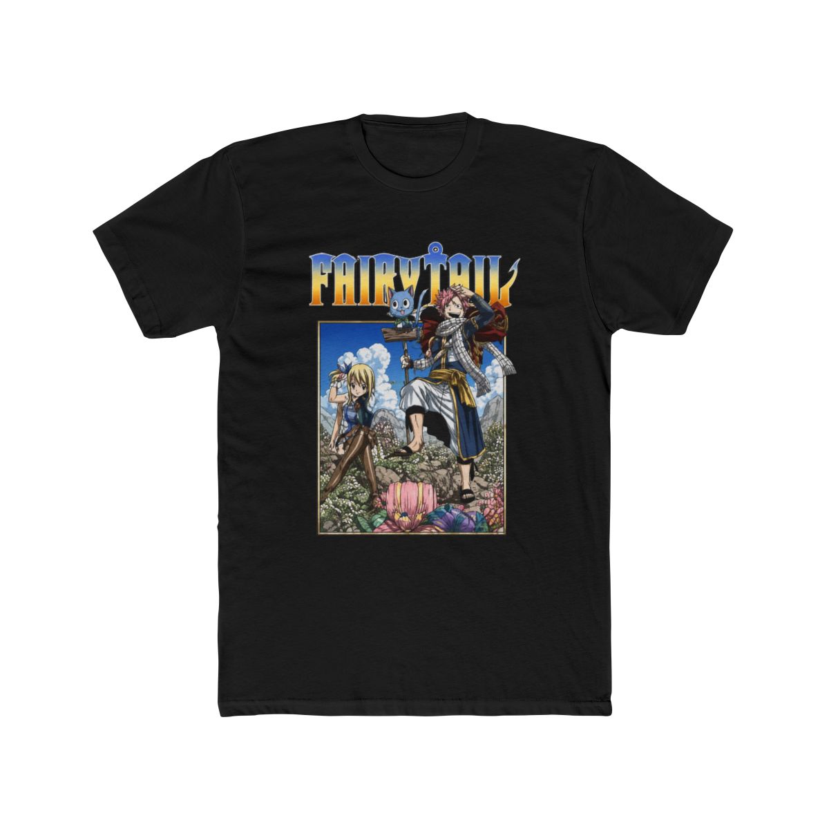 Fairy Tail On A Mission Mineral Wash T Shirt - alternate angle 3, merchandise