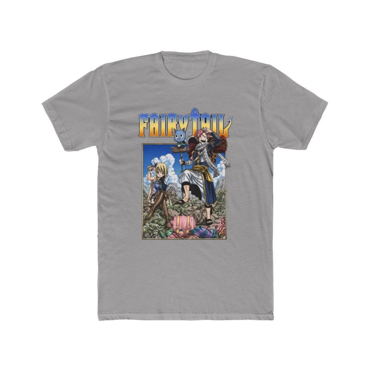 Fairy Tail On A Mission Mineral Wash T Shirt - Official T-Shirts merchandise