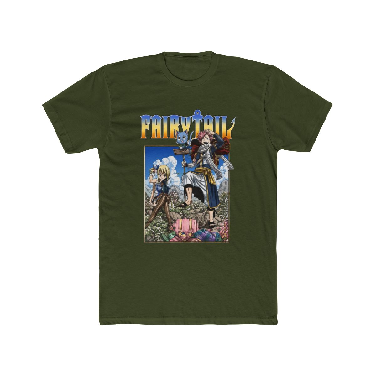 Fairy Tail On A Mission Mineral Wash T Shirt - alternate angle 5, merchandise