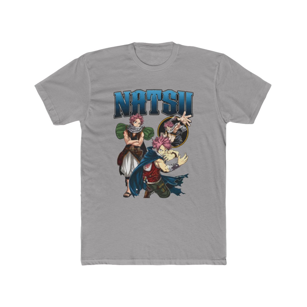 Fairy Tail Natsu Multi Pose T Shirt - Official T-Shirts merchandise