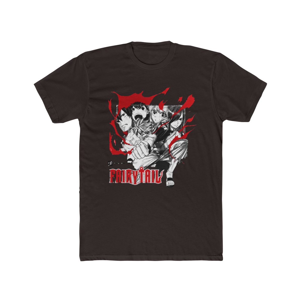 Fairy Tail Blaze Mineral Wash Crop T Shirt - alternate angle 2, merchandise