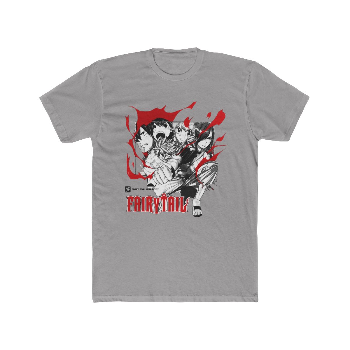 Fairy Tail Blaze Mineral Wash Crop T Shirt - Official T-Shirts merchandise