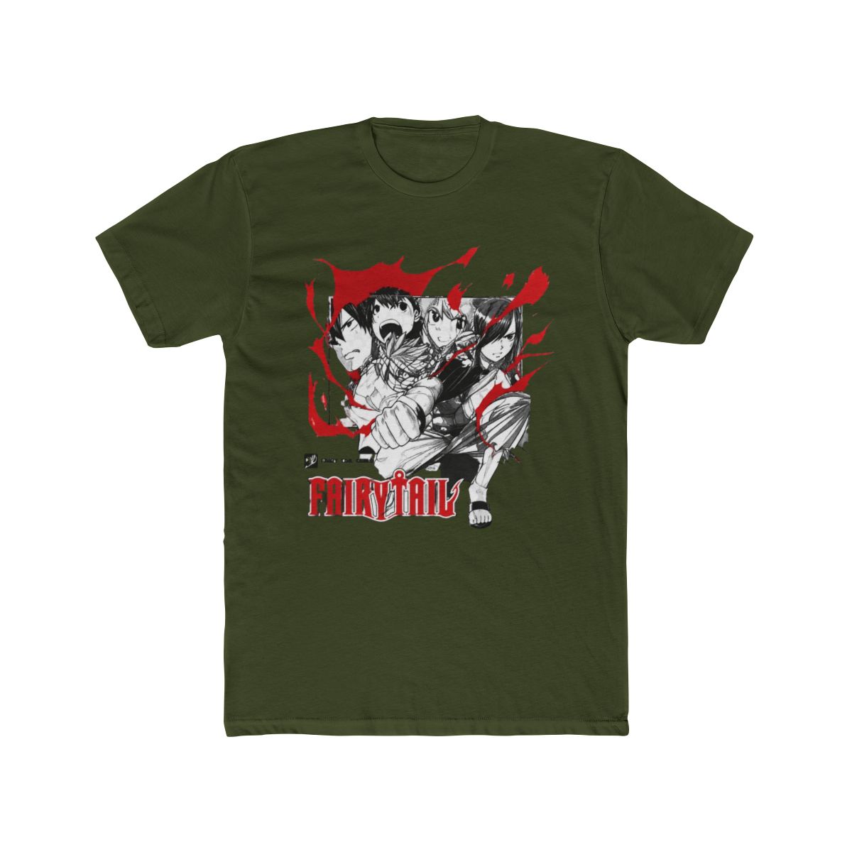 Fairy Tail Blaze Mineral Wash Crop T Shirt - alternate angle 5, merchandise