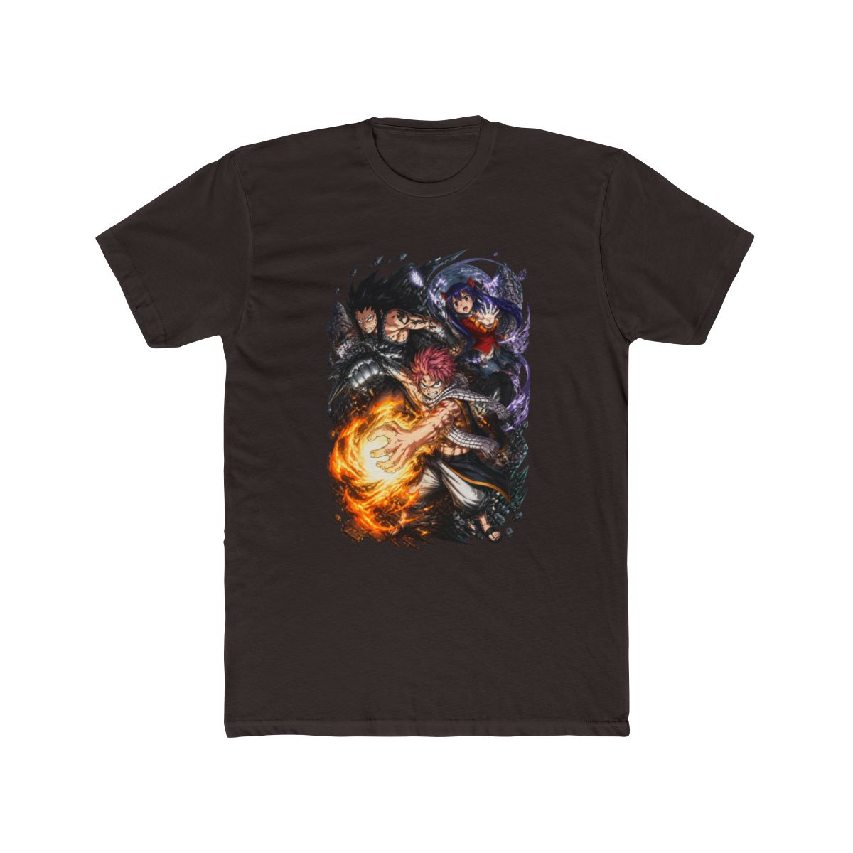 Fairy Tail Gajeel Natsu and Wendy Group T Shirt - alternate angle 2, merchandise