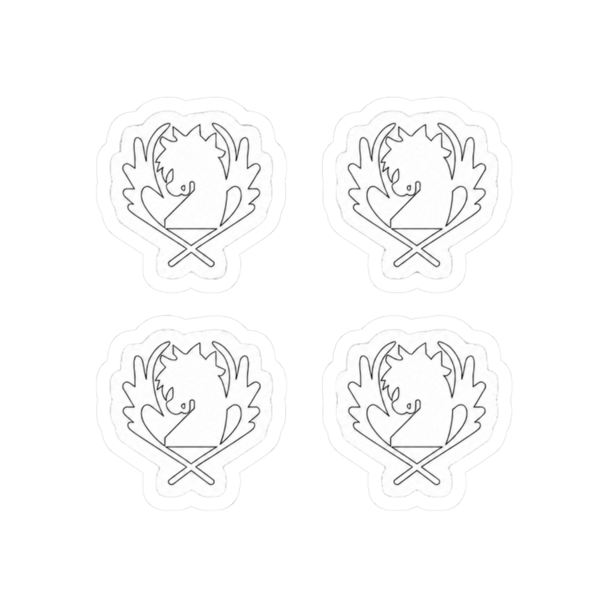 Copy of Copy of Blue Pegasus Fairy Tail logo, handmade (Clear) - alternate angle 3, merchandise