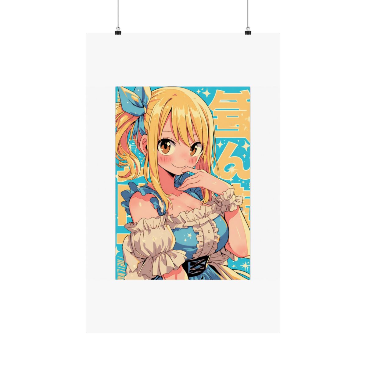 Lucy Heartfilia Cute Poster | Fairy Tail - alternate angle 1, merchandise