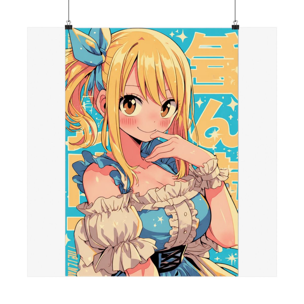 Lucy Heartfilia Cute Poster | Fairy Tail - alternate angle 2, merchandise