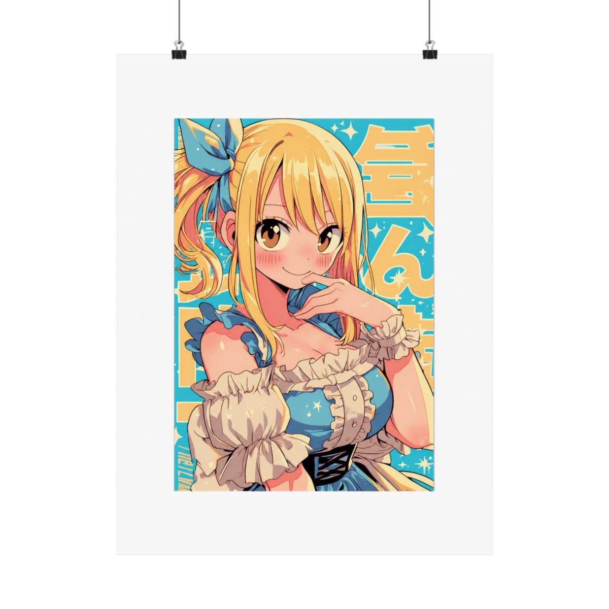 Lucy Heartfilia Cute Poster | Fairy Tail - alternate angle 4, merchandise