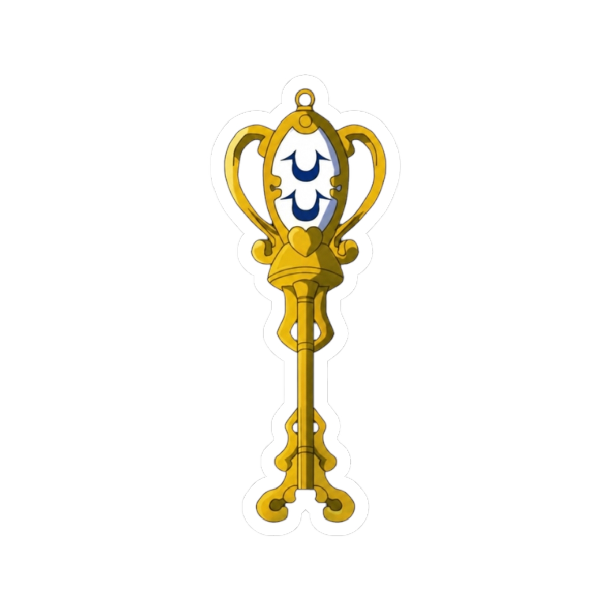 Fairy Tail Celestial Key Sticker - Aquarius - alternate angle 3, merchandise