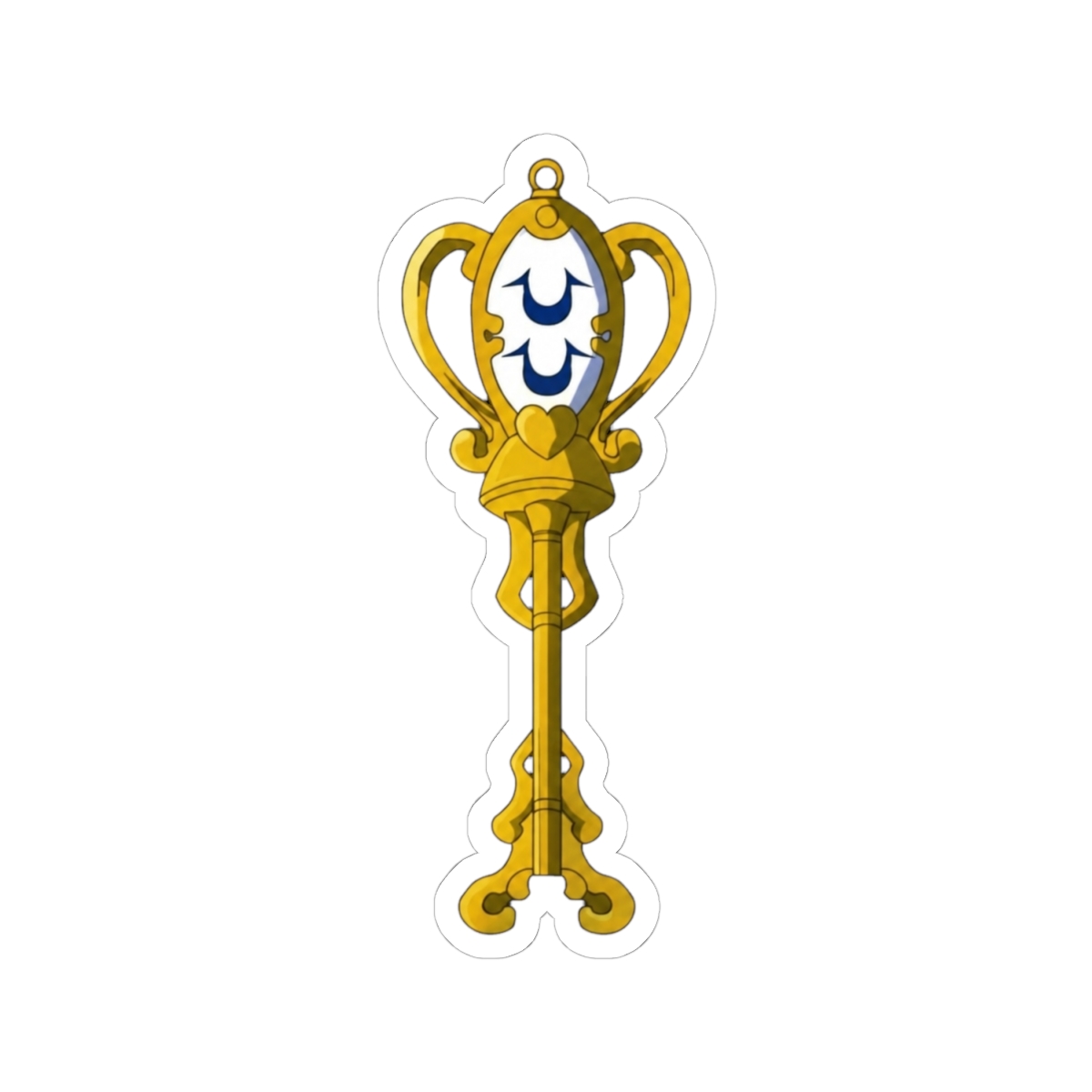 Fairy Tail Celestial Key Sticker - Aquarius - alternate angle 1, merchandise