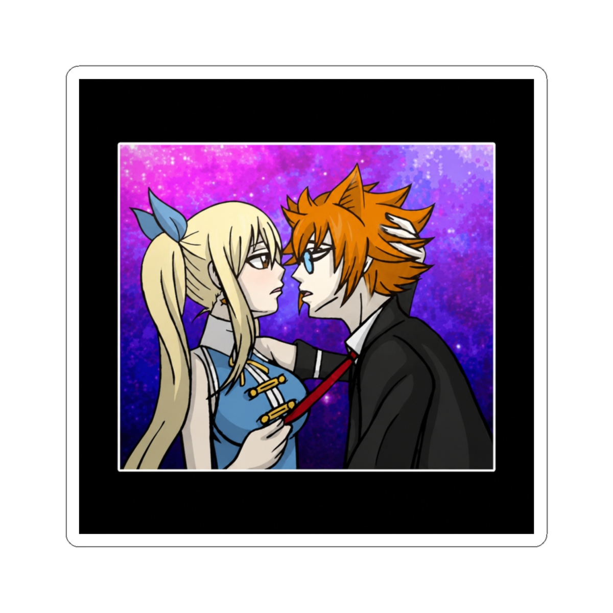 LoLu kiss (Fairy Tail) - alternate angle 1, merchandise