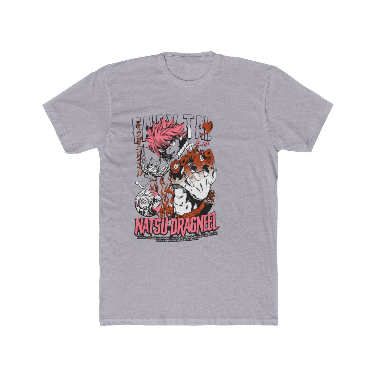 Natsu Dragneel Anime T Shirt for Fairy Tail Fans