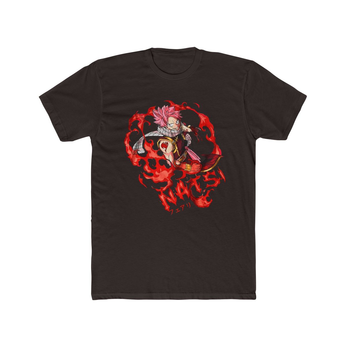 Fairy Tail Natsu Dragneel Shirt, Gray Fullbuster, Gajeel Redfox,Fairy Tail Guild,Happy, Iron Dragon Slayer, Dragon Slayers, Anime T Shirt - alternate angle 3, merchandise
