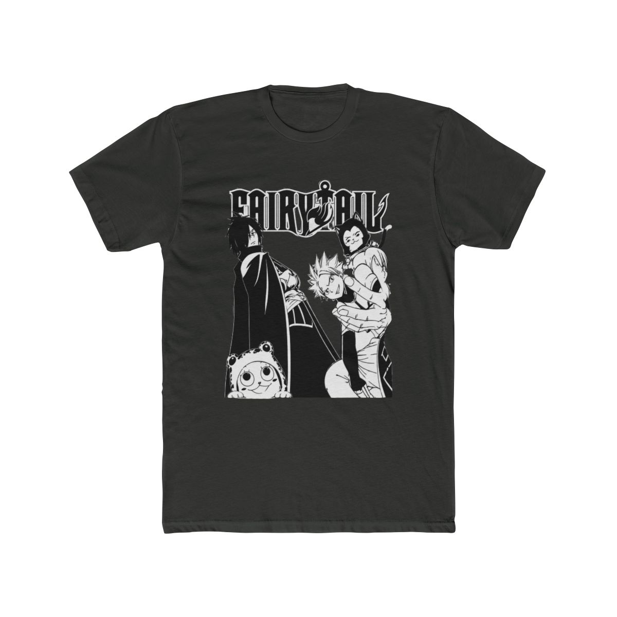 Everyday Essential Cotton T Shirt | Classic Casual Tee Design | Fairy Tail - alternate angle 5, merchandise