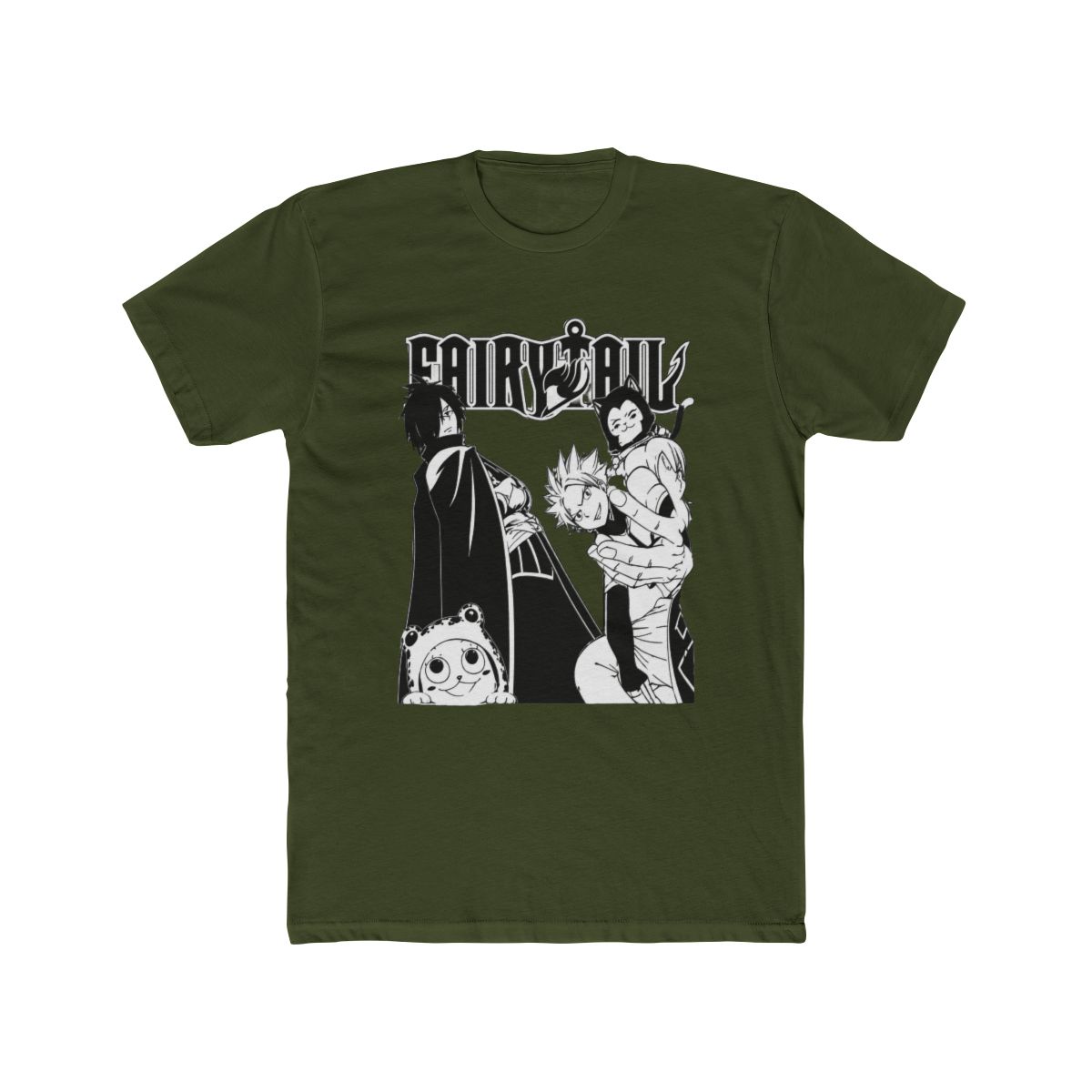 Everyday Essential Cotton T Shirt | Classic Casual Tee Design | Fairy Tail - alternate angle 4, merchandise