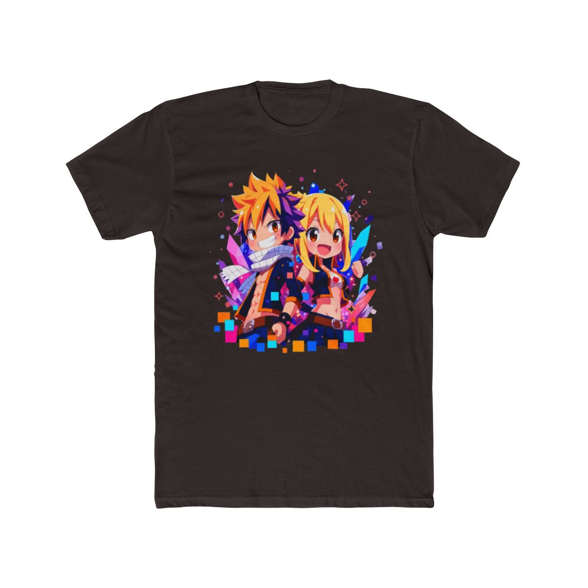 Natsu x Lucy from Fairy Tail T Shirt - alternate angle 3, merchandise