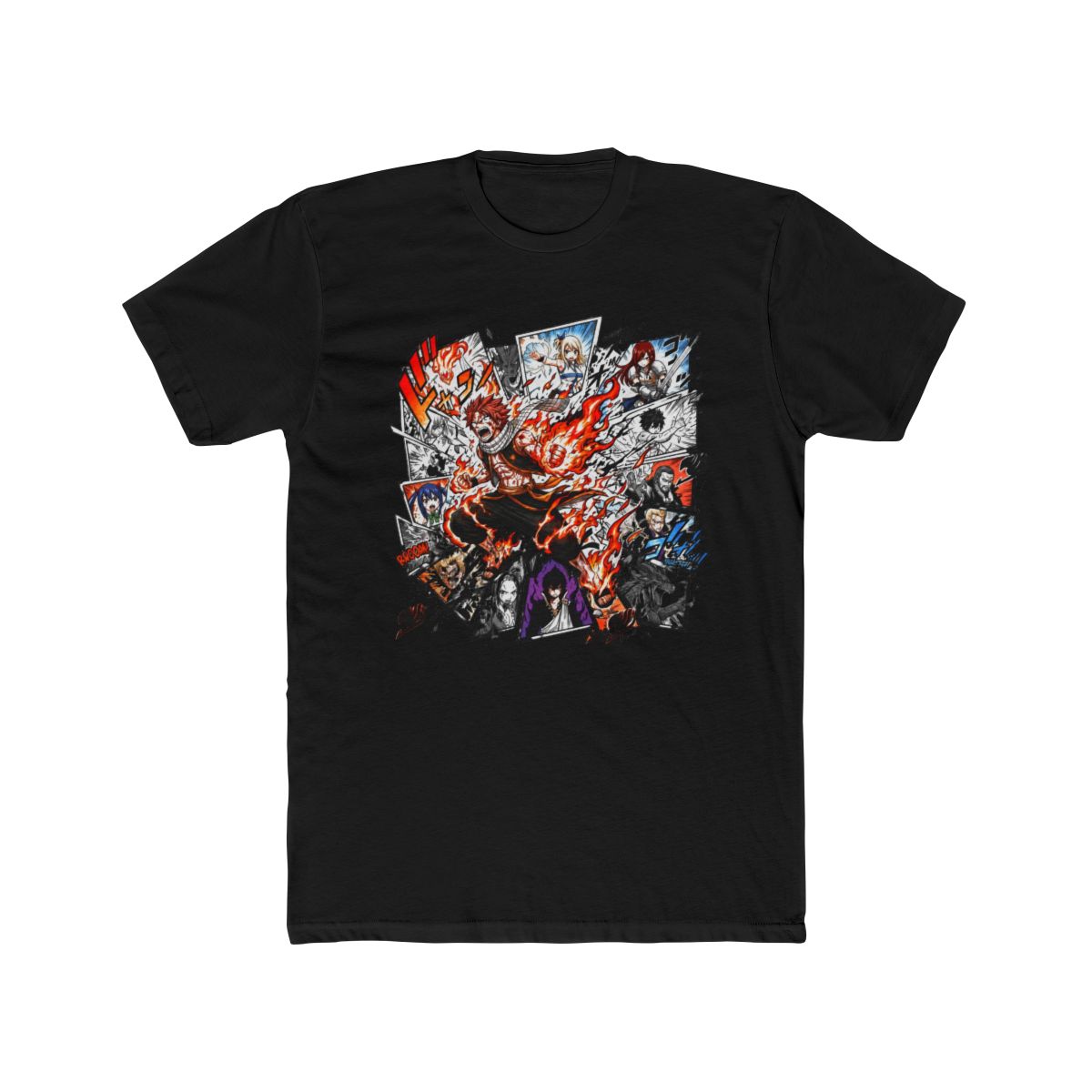 Fairy Tail Heroes Collage T Shirt - alternate angle 3, merchandise