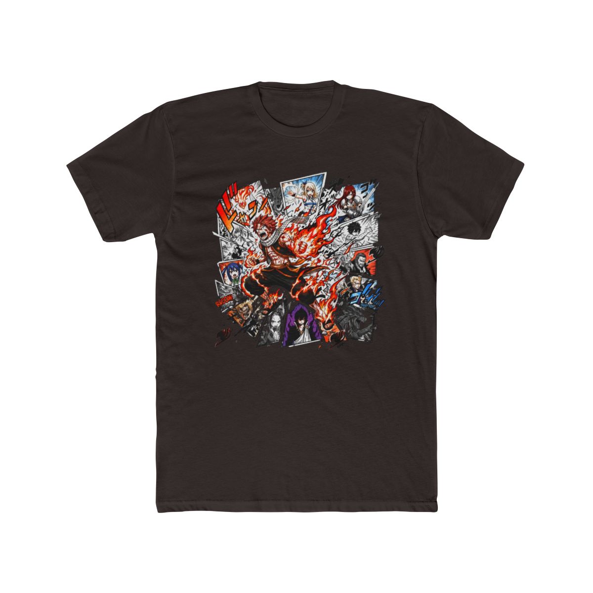 Fairy Tail Heroes Collage T Shirt - alternate angle 2, merchandise