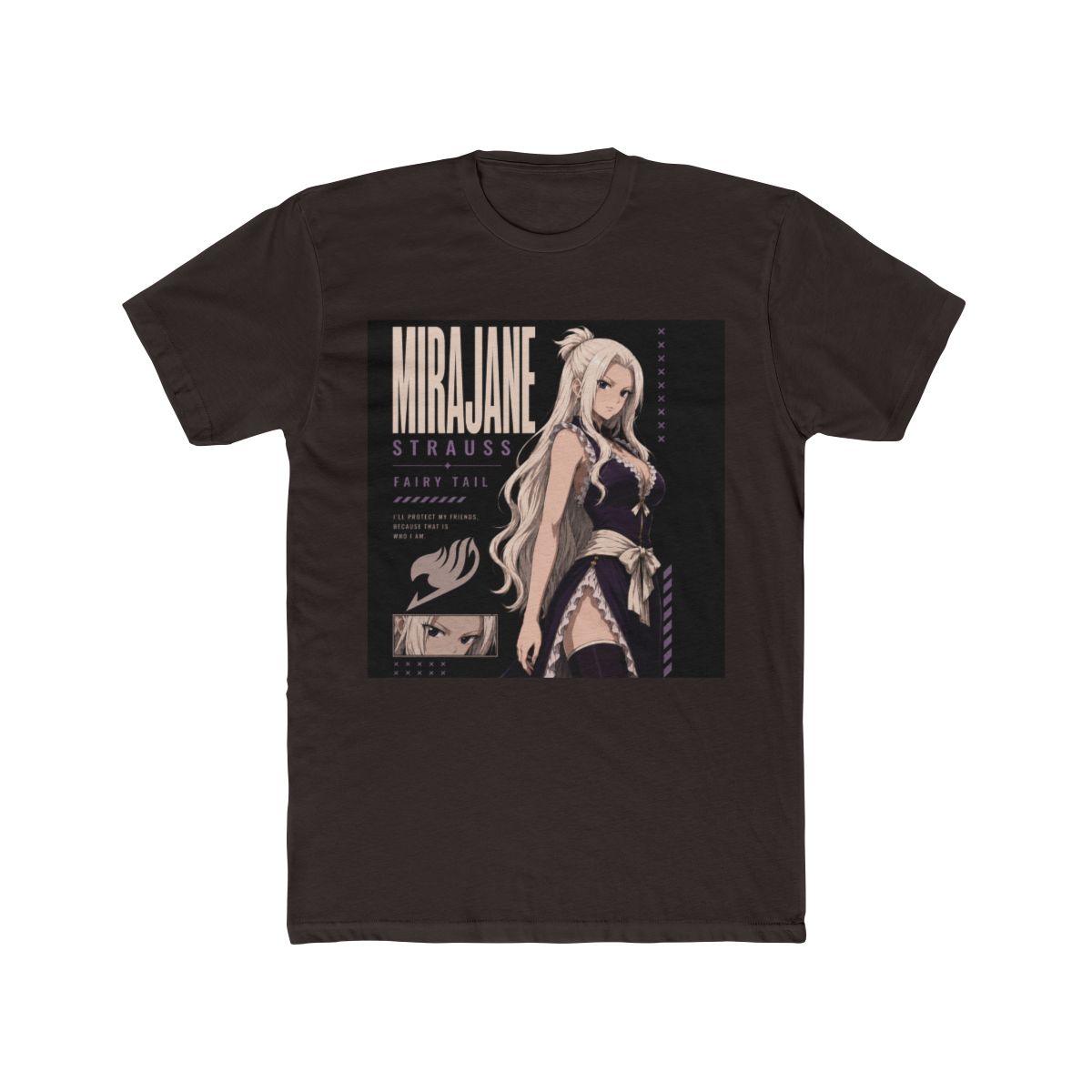 Fairy Tail Mirajane Strauss Graphic T Shirt - alternate angle 3, merchandise