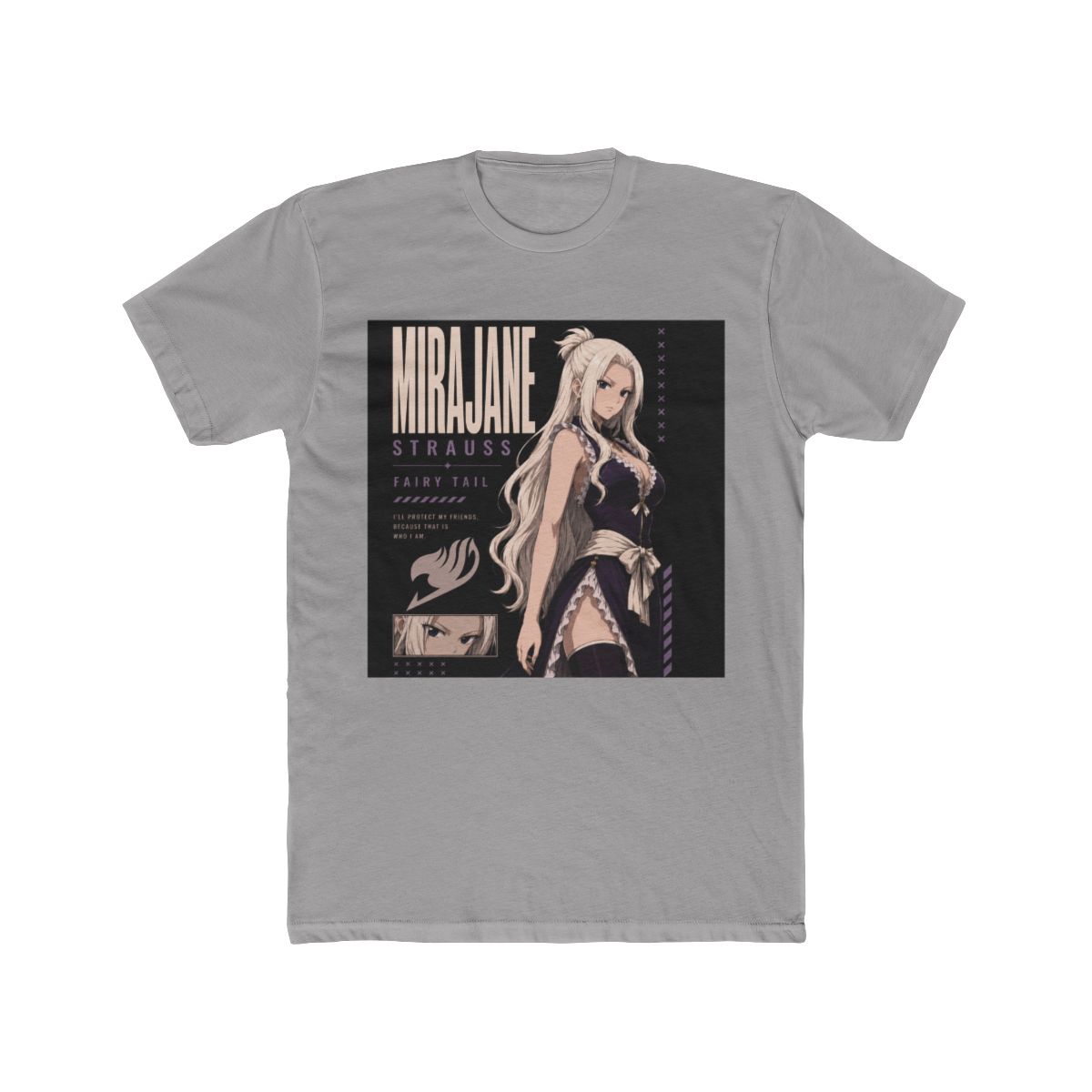 Fairy Tail Mirajane Strauss Graphic T Shirt - alternate angle 2, merchandise