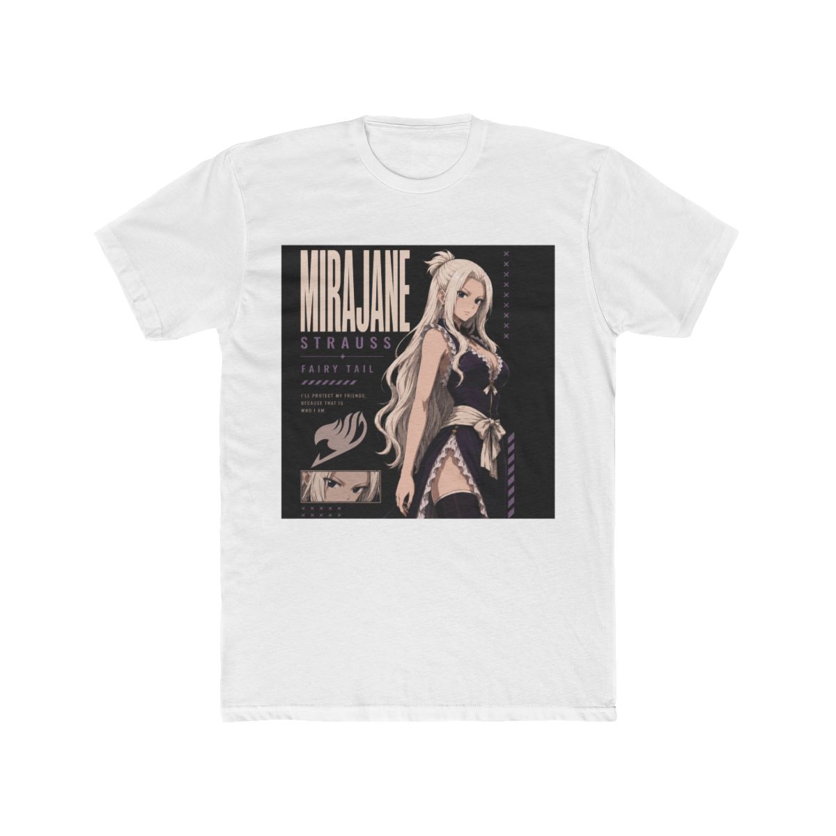 Fairy Tail Mirajane Strauss Graphic T Shirt - Official T-Shirts merchandise