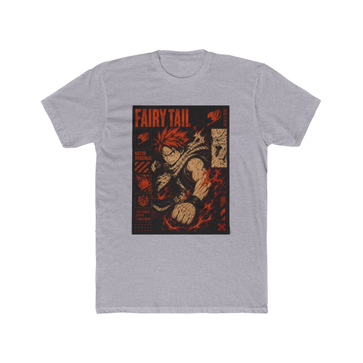 Fairy Tail Natsu Dragneel Graphic T Shirt