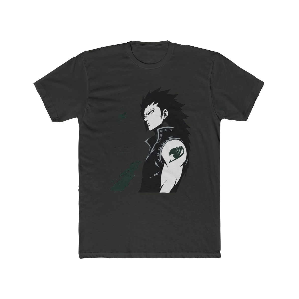 Fairy Tail Gajeel Redfox Graphic Illustration T Shirt - alternate angle 5, merchandise