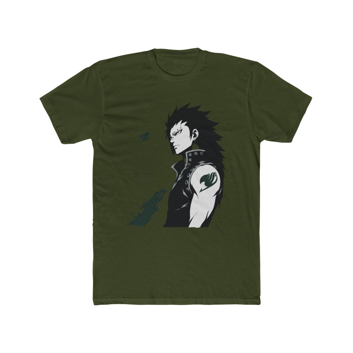 Fairy Tail Gajeel Redfox Graphic Illustration T Shirt - alternate angle 4, merchandise