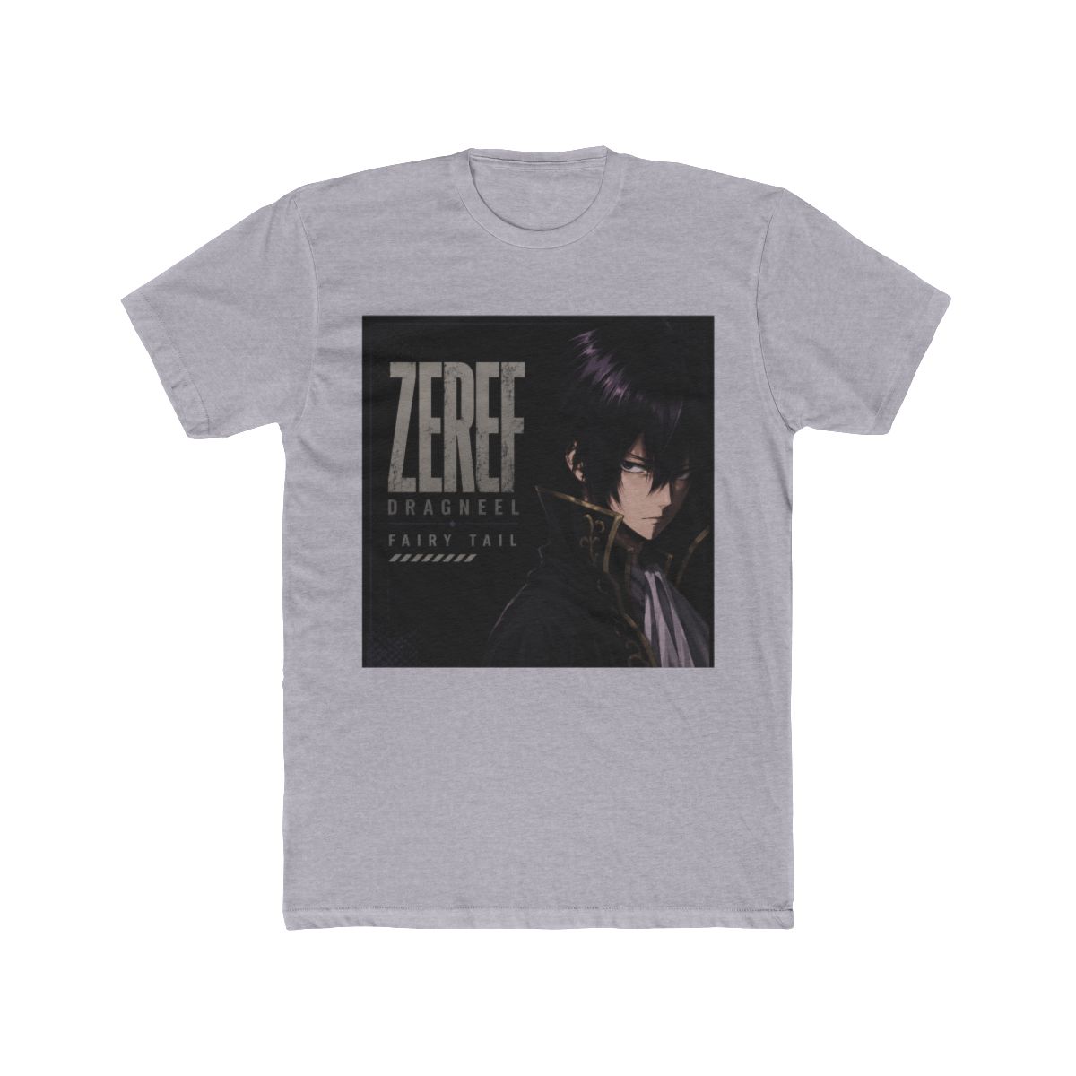 Fairy Tail Zeref Dragneel Typographic T Shirt