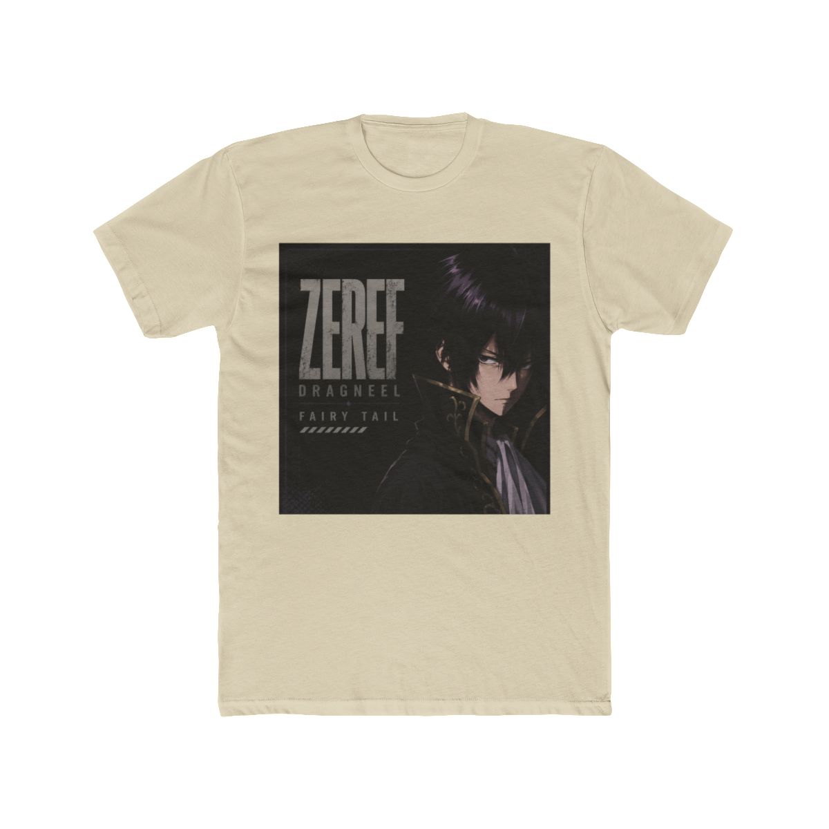 Fairy Tail Zeref Dragneel Typographic T Shirt - alternate angle 4, merchandise
