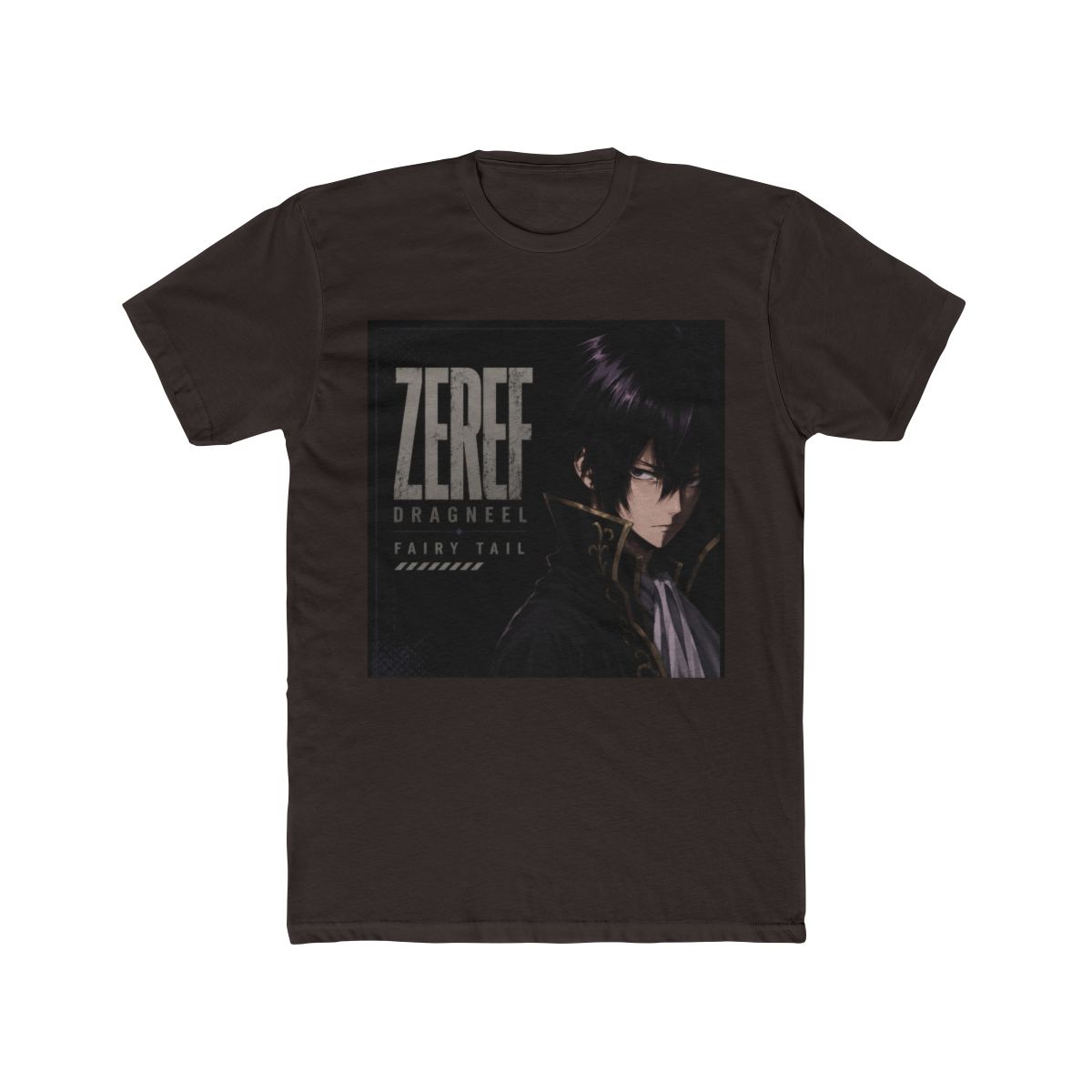 Fairy Tail Zeref Dragneel Typographic T Shirt - alternate angle 3, merchandise