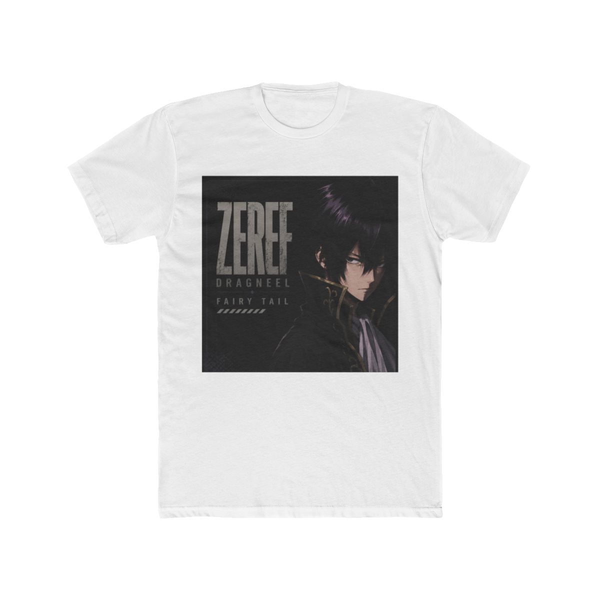 Fairy Tail Zeref Dragneel Typographic T Shirt - Official T-Shirts merchandise