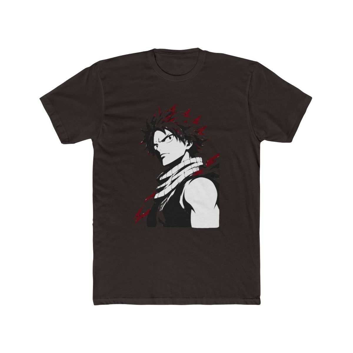 Fairy Tail Natsu Dragneel Graphic Illustration T Shirt - alternate angle 2, merchandise