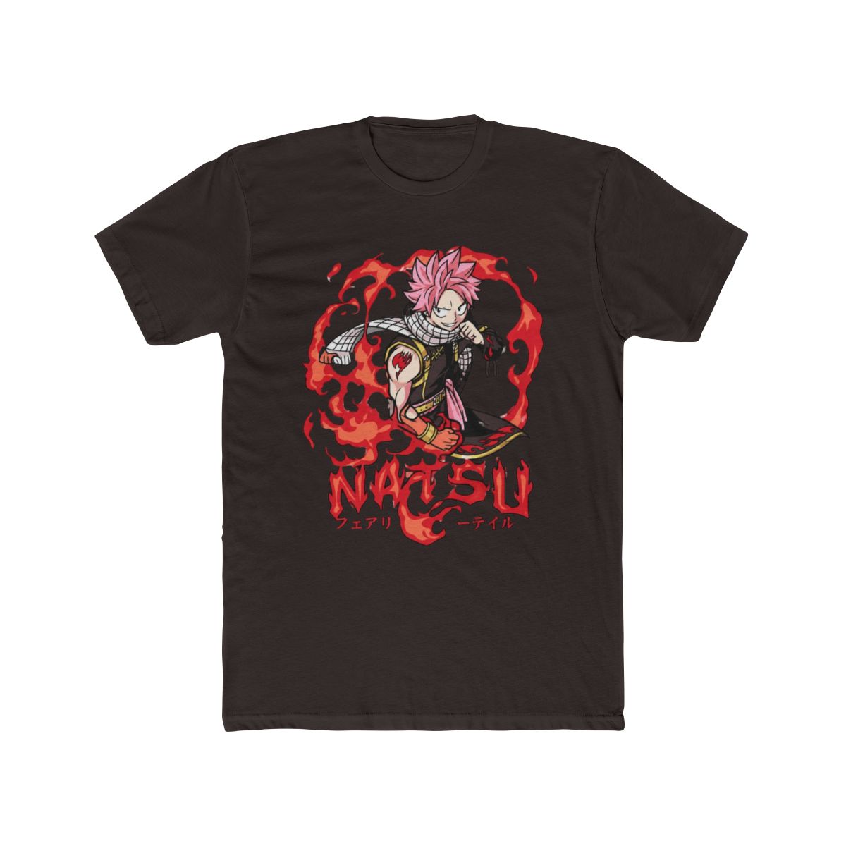 Fairy Tail Natsu Dragon Slayer Power T Shirt - alternate angle 3, merchandise