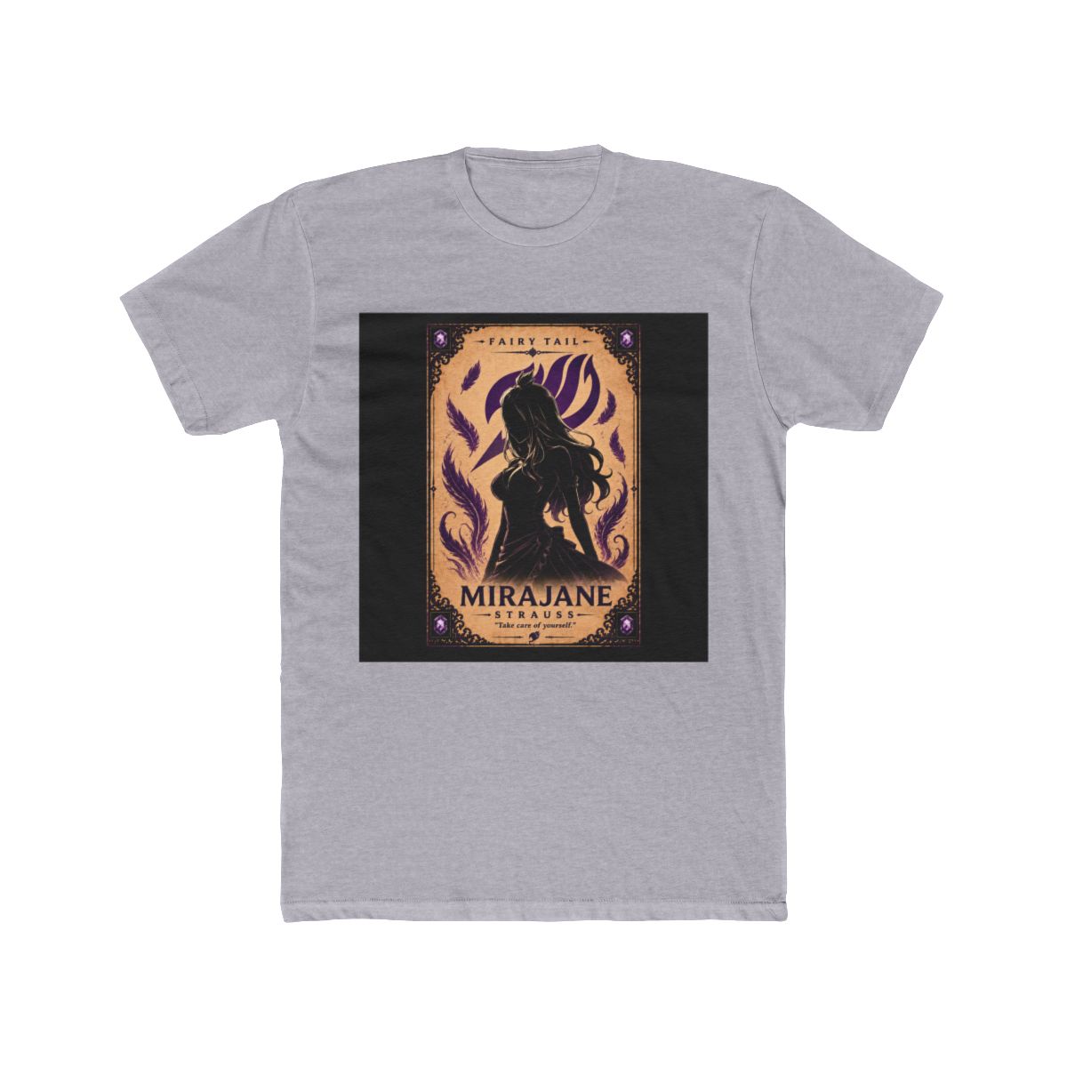 Fairy Tail Mirajane Strauss Silhouette Character T Shirt