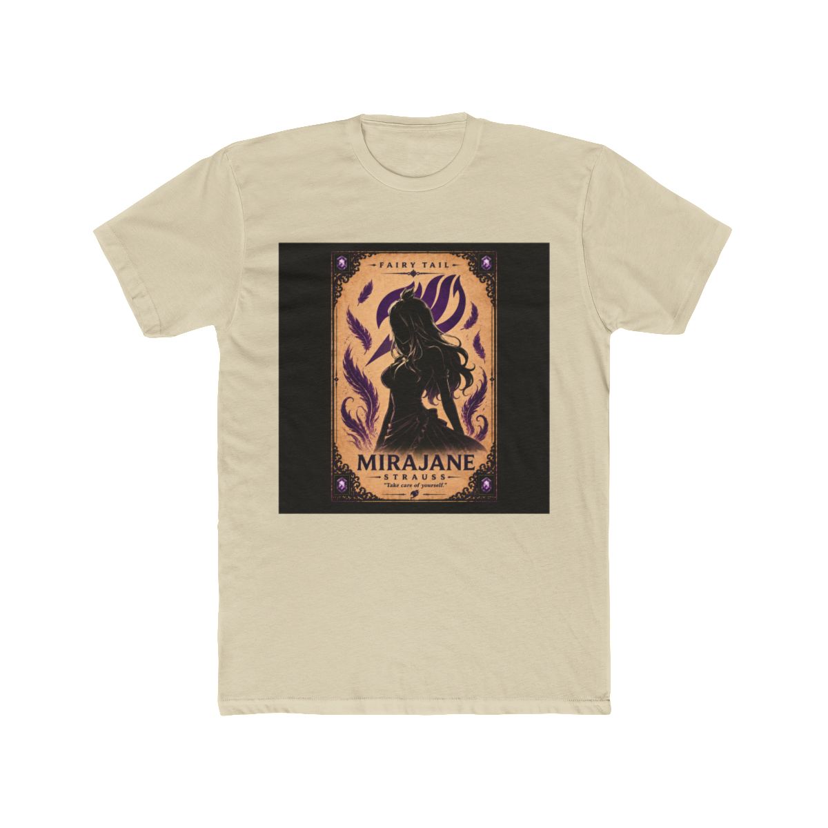 Fairy Tail Mirajane Strauss Silhouette Character T Shirt - alternate angle 4, merchandise