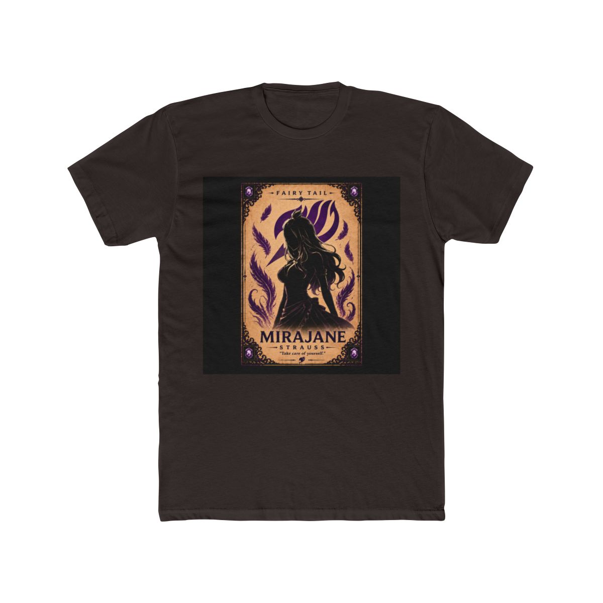 Fairy Tail Mirajane Strauss Silhouette Character T Shirt - alternate angle 3, merchandise