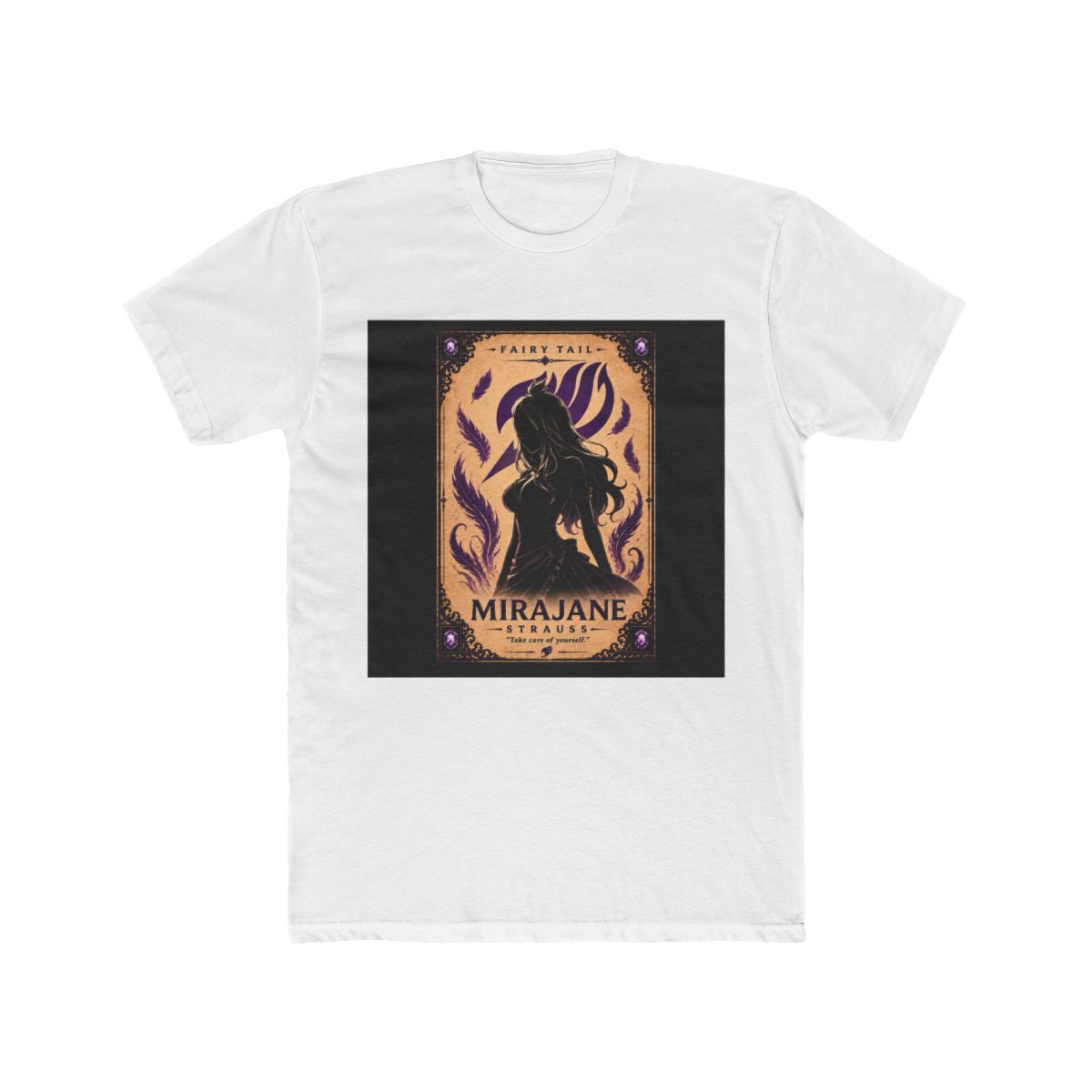 Fairy Tail Mirajane Strauss Silhouette Character T Shirt - Official T-Shirts merchandise